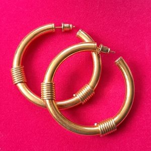 Gold Hoop Earrings